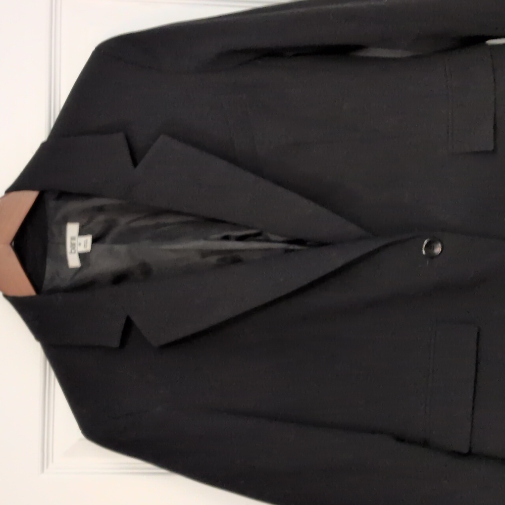 Bar III Classic Black Blazer - Picture 2 of 7